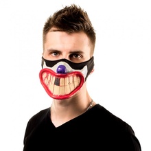 Karikatur Lächeln Schutzmaske Requisiten Cosplay Clown Startseite Mantel Gesicht Maske Schutz Schild Coronavirus covid 19 Facecover 3d print model - Mito3D