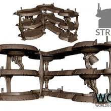 strata tabletop stl miniatures rpg starwars terrain dnd wor worldsoverrun 3d print model - Mito3D