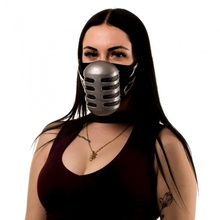 microfone máscara facial adereços cosplay moda mascarar proteção protetor coronavírus covid 19 rosto 3d print model - Mito3D