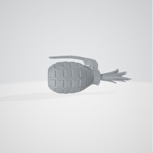 piña granada 3d print model - Mito3D
