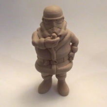 santatrooper Natale santa Stormtrooper r2 d2 3d print model - Mito3D