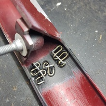 wave staple tool welding plastic tools hot weld stapler thermoplastic staples 3d print model - Mito3D