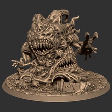 ectomorphic mass mortality monster store creature fantasy ghost horror miniatures rpg wargaming enemy tabletop ooze dnd ectomorph mouther eldritch shoggoth beyondmortality battleyakminiatures 3d print model - Mito3D
