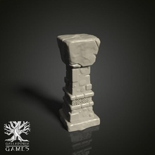burial chamber pillar store fantasy rpg terrain tomb tabletop dungeon dnd 3d print model - Mito3D