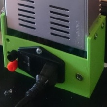 power supply cover v1 tinkercad 3d print model - Mito3D