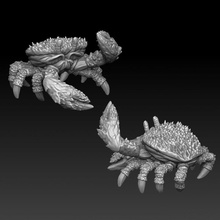 giant spiked crab store animal monster miniature tabletop 3d print model - Mito3D