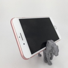 modern phone stand- poly tiger holder desk furniture gadget electronic phoneholder 3d print model - Mito3D
