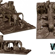 rift lava falls store miniatures rpg terrain tabletop tiles 28mm dnd openlock inferno wor worldsoverrun 3d print model - Mito3D