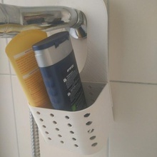 hanging shampoo shower basket 3d print model - Mito3D