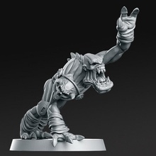 01 eternals ghoul fantasy football 32mm tabletop bowl game undead blood american necro rnestudio 3d print model - Mito3D