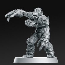 02 eternals ghoul fantasy football 32mm tabletop bowl game undead blood american necro rnestudio 3d print model - Mito3D