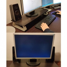 pata paraca soporte monitor estante pierna artilugio electrónica oficina apoyo ikea piernas escritorio patas 3d print model - Mito3D