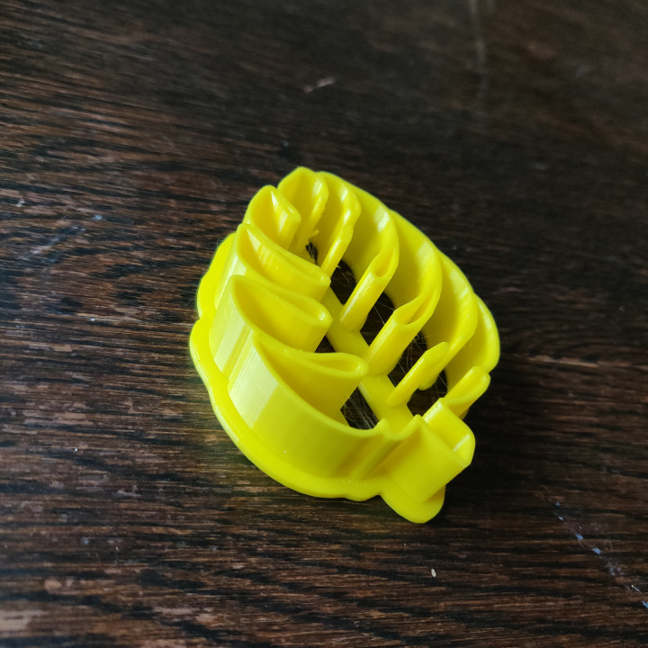 feuille polymère argile coupeur biscuit timbre 3D print model - Mito3D