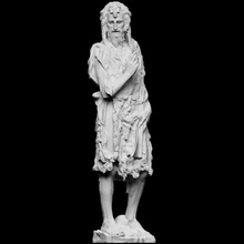 john baptist scan culture figure sculpture wood masterpiece religion male 3dprinting artefact 3dprintable venice heritage john-the-baptist donatello openglam smk-open 3d print model - Mito3D