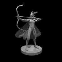 arch fey female tabletop 3d print model - Mito3D