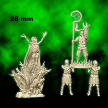 squelette nécromanciens 28mm jeu guerre table figurine marteau miniature rois eskice Mordheim frotgrave 3d print model - Mito3D