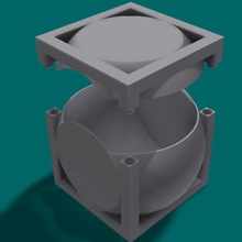 caja hexaedro caixa sólidos platônica solidosplatonicos 3d print model - Mito3D