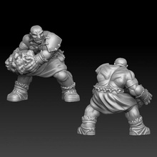 giant stonethrower tabletop barbarian stone warrior miniature titan 3d print model - Mito3D