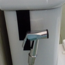 toilet shower holder 3d print model - Mito3D
