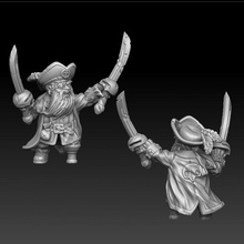 dwarf pirate tabletop pirate miniature dwarf tabletop corsair seadog buccaneer filibuster