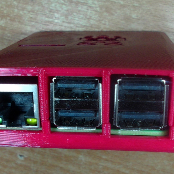 Ahududu pi 3+ durum kılıf kamera yuva Raspberry Pi kutuları raspberrypi3+casewithcameraslot raspberrypi3+case 3D print model - Mito3D