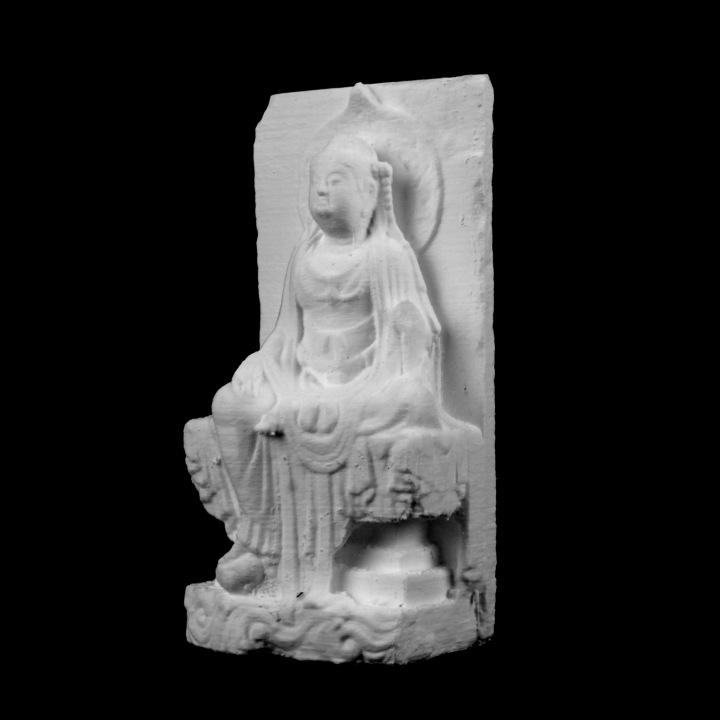 bodhisattva royal ontario museum scan 3D print model - Mito3D