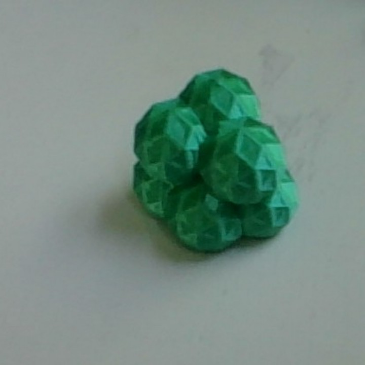 verrückt geo Formen 3D print model - Mito3D