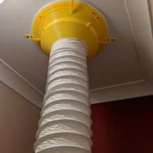 plafond souder fumée extracteur ventilateur adaptateur 250mm clipsal flux d'air ce250 jardin filtre soudure 3d print model - Mito3D