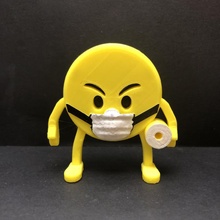 pandémie emoji jouets Jeux 3d print model - Mito3D