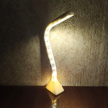 kavisli Led Lamba ışık dekor LED lamba 3d print model - Mito3D
