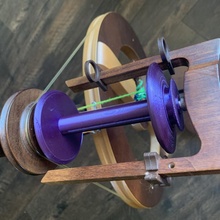 kromski spinning wheel spool yarn fantasia spinningwheel sonata symphony 3d print model - Mito3D