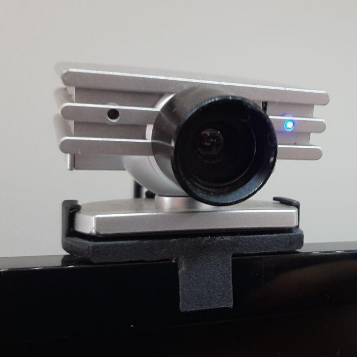 eyetoy titolare supporto webcam montare 3D print model - Mito3D