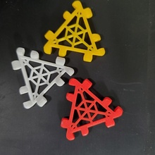 polypanel2 üçgen kar tanesi polipanel 3d print model - Mito3D