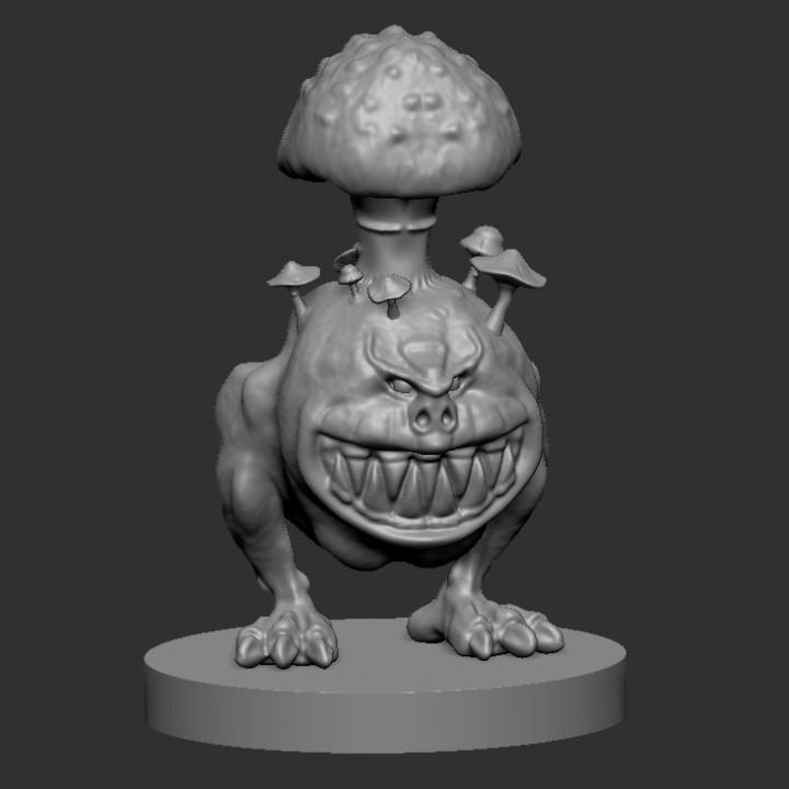 cavernous beast tabletop fantasy goblins cavern 3D print model - Mito3D