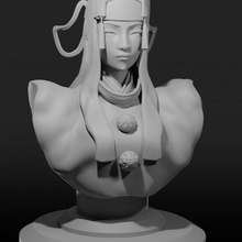 mizuki bust fan art 3d print model - Mito3D