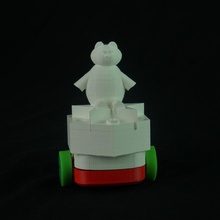 pencilholder urso charlotte cannybot brinquedos games cannybotscompetition 3d print model - Mito3D