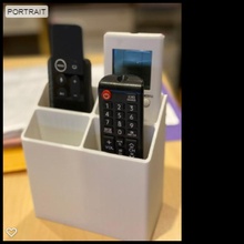 remote control holder gadgets & electronics 3d print model - Mito3D