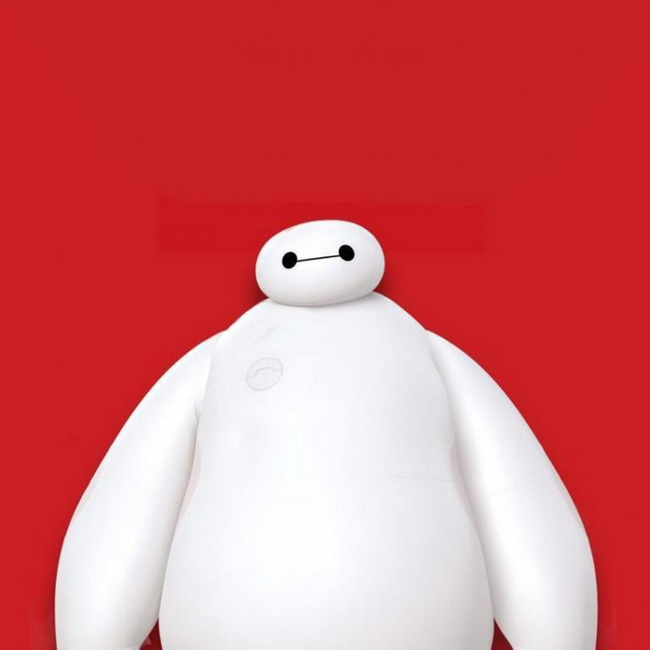 Baymax büyük kahraman 6 hayran Sanat 3D print model - Mito3D