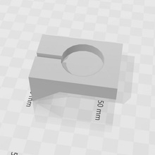 elma izlemek Kulp destek Applewatch 3d print model - Mito3D
