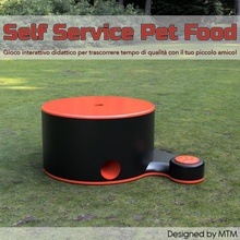 service pet food - mental activation game store arduino cat dog funny games pets 3d print model - Mito3D