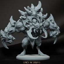 prime amber titan miniature tabletop beast boss bug creature dragons dungeons gaming monster wargaming hulk enemy d&d encounter dnd 5th insectoid umber 3d print model - Mito3D