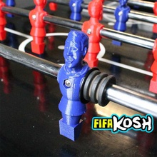 fifakosh mesa jugador fútbol juegos juguetes juego tabla youtube azul fifa kosh 3d print model - Mito3D