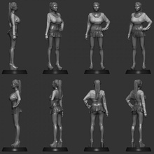 Sexycyborg corpo scansione gonna 2020 fan arte ragazza sexy bodyscan naomi 3d print model - Mito3D