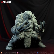 orco 5 mesa 3d bestia combatiente miniaturas monstruo guerrero miniatura dnd amini3d jugadores impresominis 3d print model - Mito3D