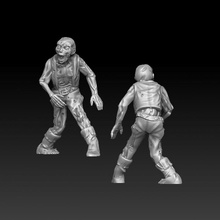 zombie tabletop undead miniature survival corpse necromancy 3d print model - Mito3D