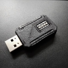 Maltronik Malduino seçkinler çatırdamak durum kılıf USB silgi aziz Badusb 3d print model - Mito3D