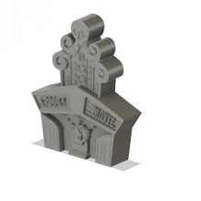 spooky theater halloween holiday 3d print model - Mito3D