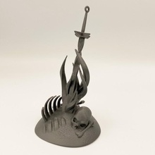Almas escuras fogueira ventilador arte ossos espada Admirador vigeogame 3d print model - Mito3D