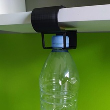 bottiglia titolare supporto bouteille maintien 3d print model - Mito3D