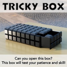 tricky box store parametric 3d print model - Mito3D